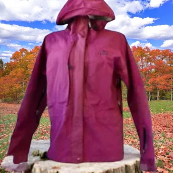 L.L. Bean Full Zip GORE-TEX Waterproof Rain Jacket sz M